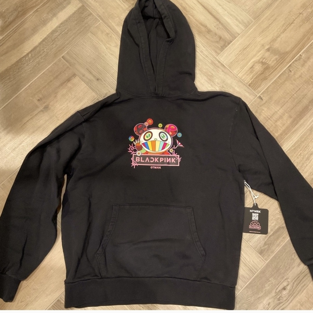 NTWRK BLACKPINK FLOWERS HOODIE